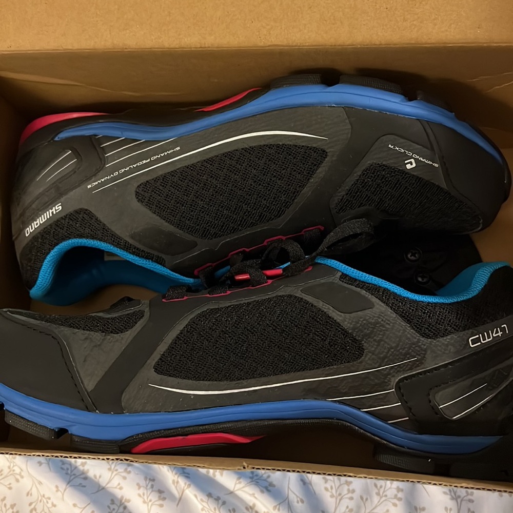 Shimano Women's Cycling Shoe SH-CW41L Size 40 EU / 7.8 US / 25.2 CM